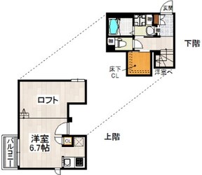 CB日進フォリアの物件間取画像